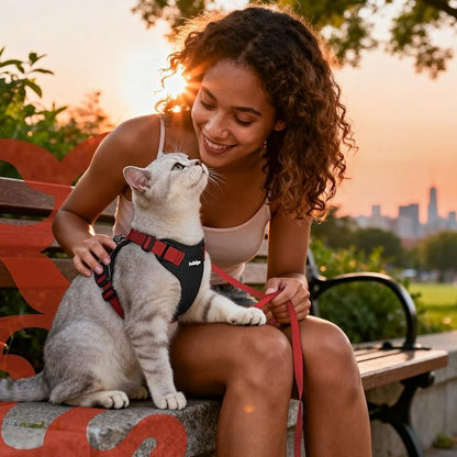 rabbitgoo Cat Harness and Leash Set, Escape Proof Kitten Harness - Image 9