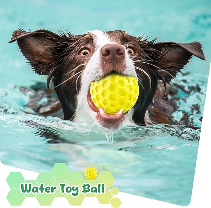 Squeaky Dog Toys for Aggressive Chewers, Indestructible Dog Balls for - Image 6
