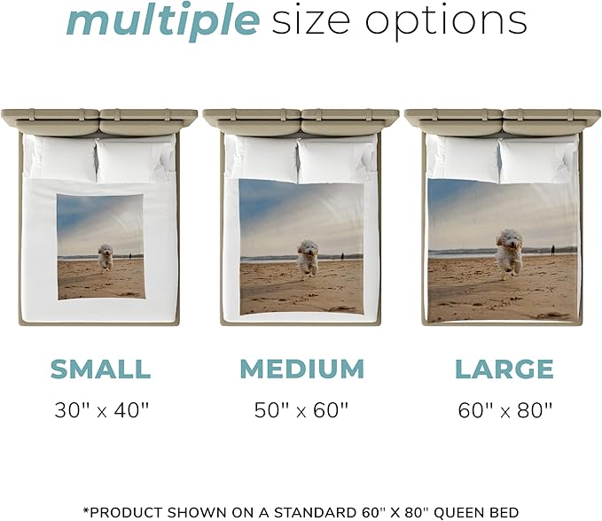 Prints Next Day – Custom 50" x 60" Sherpa Pet Lightweight Blanket - Image 4