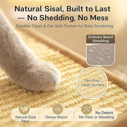 32" Sisal L Shaped Cat Scratch Pad - Image 4