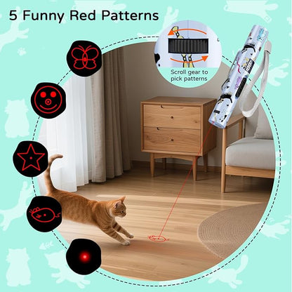 TBTeek Cat Toy, Battery Screen, Cute Fun Creative Body, Rechargeable, 7 - Image 4