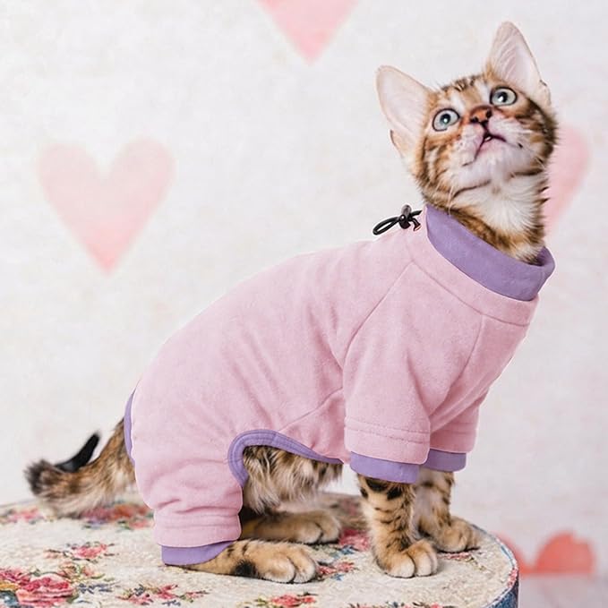 PUMYPOREITY Cat Behavior Control Sweater – Stops Licking & Over-Grooming - Image 7