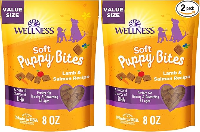 Wellness Soft Puppy Bites Healthy Grain-Free Treats by WellnessNaturalPetFood