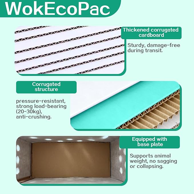6 Pack Single Live Bird Shipping Boxes, Live Chicken Shipping Boxes, Poultry - Image 3