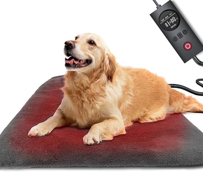 uncn Dog Cat Heating Pad Pressure Activated 19.5 X 29 Pet Heat Pack Automatic by uncn
