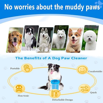 Dog Paw Cleaner, Pets Foot wash Cup-Pet Foot Cleaner - Image 5