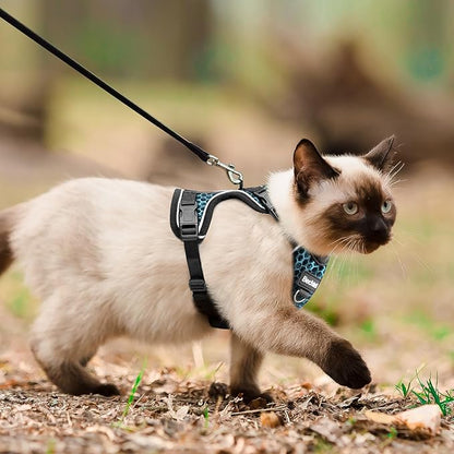 Cat Harness and Leash for Walking Escape Proof Soft Adjustable Cat Leash - Image 6