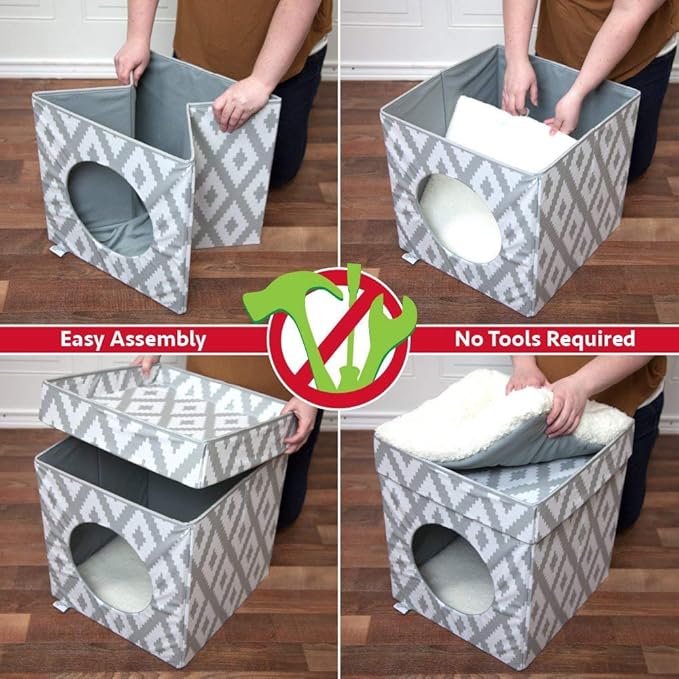 Kitty City Indoor Cat Cube Furniture - Image 6