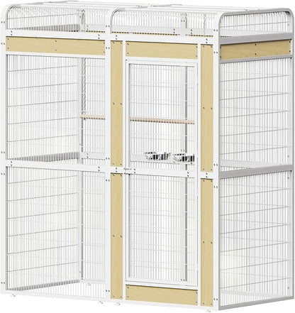 Large Bird Cage for Parakeets Outdoor Bird Aviary Parrot Cage - Image 9