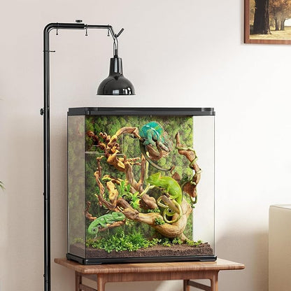 Reptile Heat Lamp Stand Adjustable 21"-62" – Metal Light Holder - Image 7