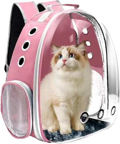 Cat Backpack Carrier, Pet Cat Carrier by Goxeon
