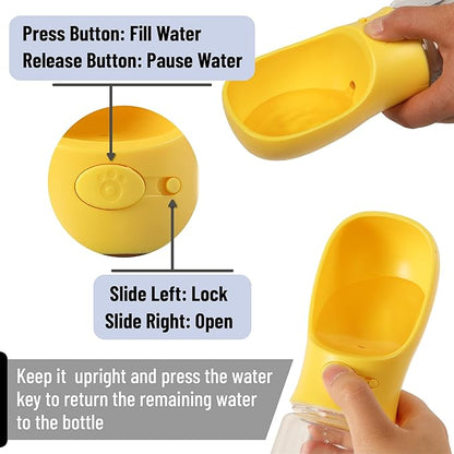 Mr. Pen- Portable Dog Water Bottle, 19 oz, Leak Proof Puppy Water Dispenser - Image 2