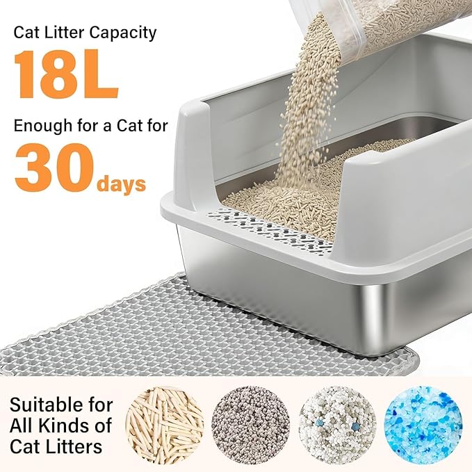 Stainless Steel Litter Box - Image 7