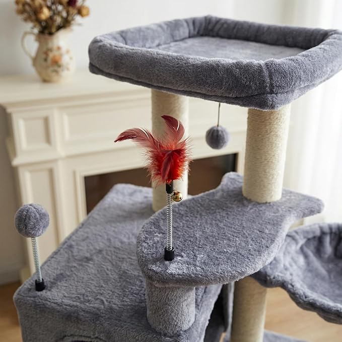 AIWIKIDE Cat Tree Has Scratching Toy - Image 4