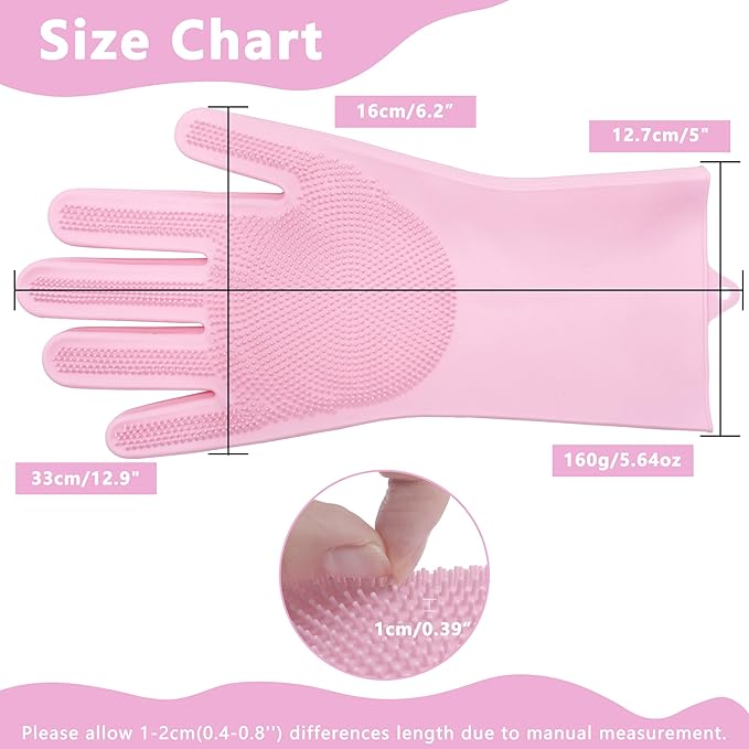 Pet Grooming Gloves—Dog Washing Gloves - Image 2