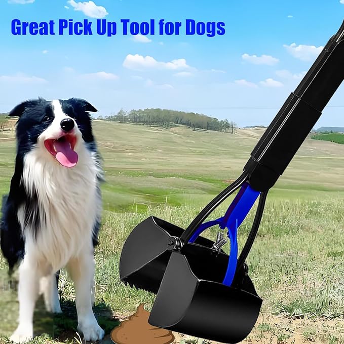 ienjoyed 2-Pack Pooper Scooper for Large Small Dogs Heavy Duty, Dog Poop Grabber - Image 3