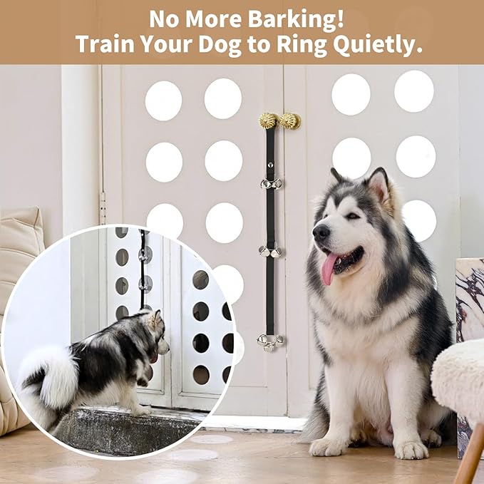 Luckyiren Upgraded Puppy Bells Dog Doorbells - Image 6