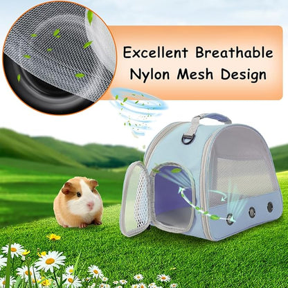 Breathable Small Animal Carrier Nylon Mesh - Image 4