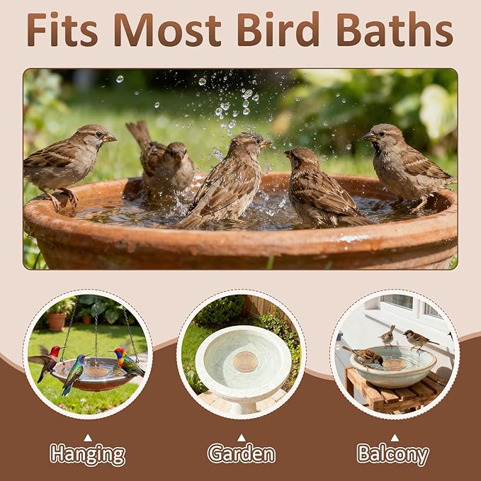 Bird Bath Copper Discs - Image 7