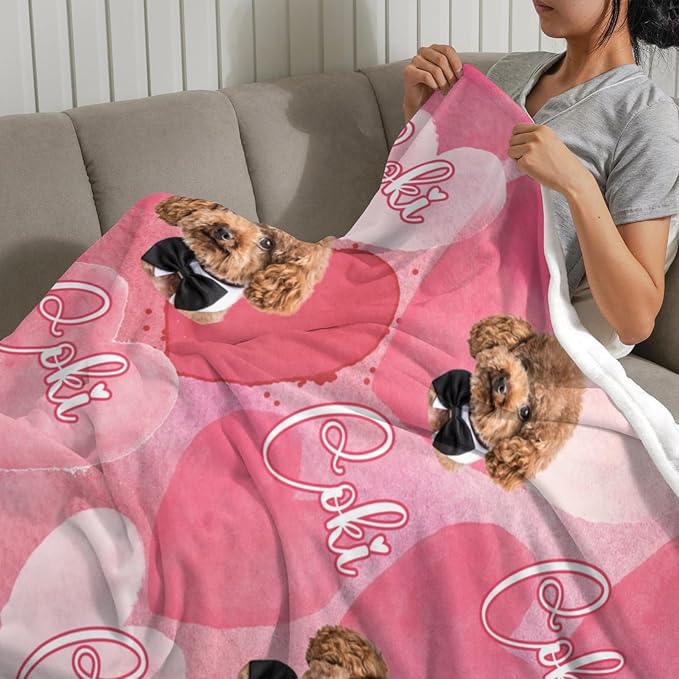 M YESCUSTOM Custom Dog Blanket - Image 4