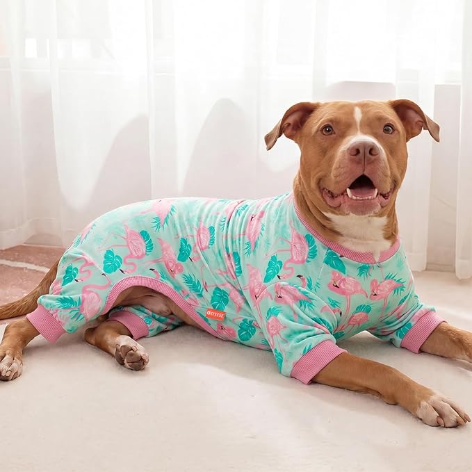 KYEESE Dog Pajamas Velvet Dog Pajamas Large Sized Dogs Soft Dogs Clothes Pjs - Image 5