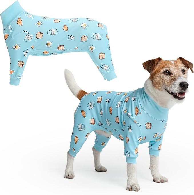 Spark Paws Dog Pajama, Dog Recovery Suit Male, Ultra-Soft and 4-Way Stretch by SparkPaws
