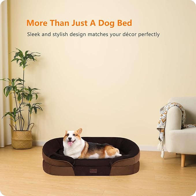 Dwanton Orthopedic Dog Bed for Medium Dogs - Image 9