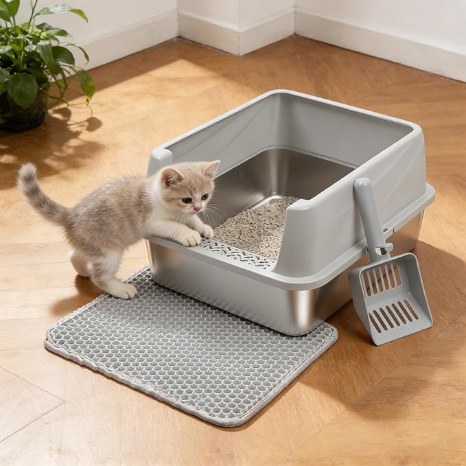 Stainless Steel Litter Box - Image 6