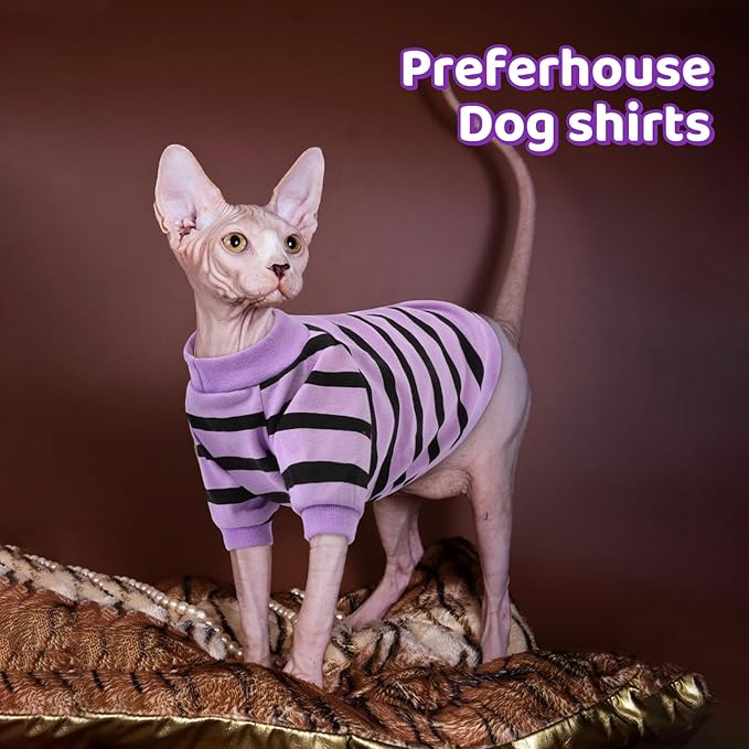 Dog Shirts for Large Dogs, Striped T-Shirts Dog Vest Pet Apparel Tee Shirts - Image 6