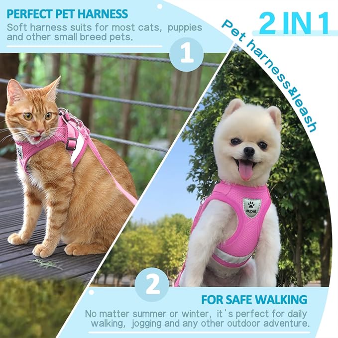Supet Cat Harness and Leash Set - Image 4