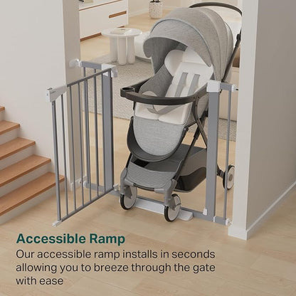 Cumbor 29.7-40.6" Baby Gate for Stairs, Mom's Choice Awards Winner-Dog Gates - Image 8
