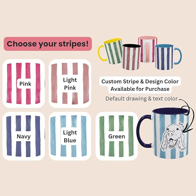 Personalized Pet Line Art Mug – Custom Coffee Cup - Image 4