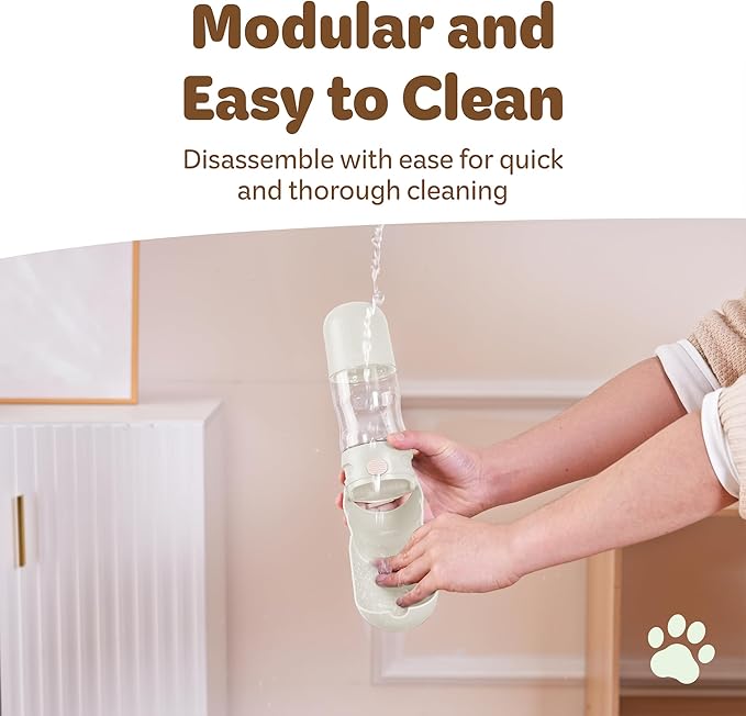 Desired Things Portable Pet Food and Water Dispenser, 2 in 1 Cat & Small Dog - Image 6