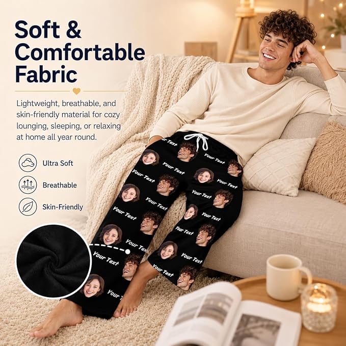 JoyBurst Custom Pajama Pants - Image 4