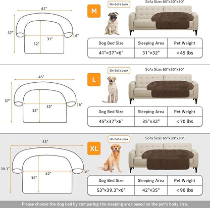 GGIB Calming Dog Bed Fluffy Plush Dog Mat - Image 5