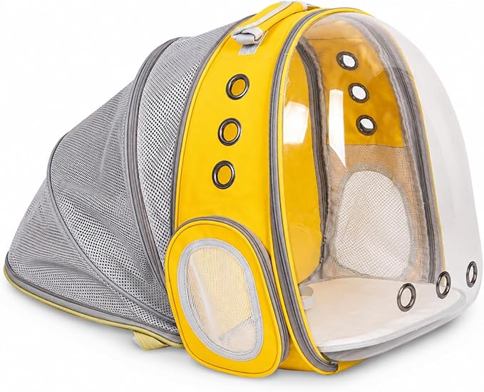 Cat Backpack Carrier Back Expandable Bubble Pet Carrier Backpack by TOYSINTHEBOX