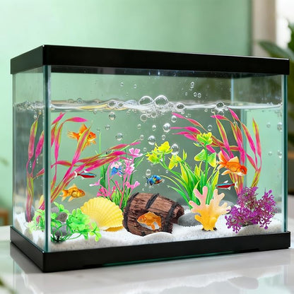 QUOZUO Small Fish Broken Barrel Decor Fish Tank Decorations Aquarium - Image 4