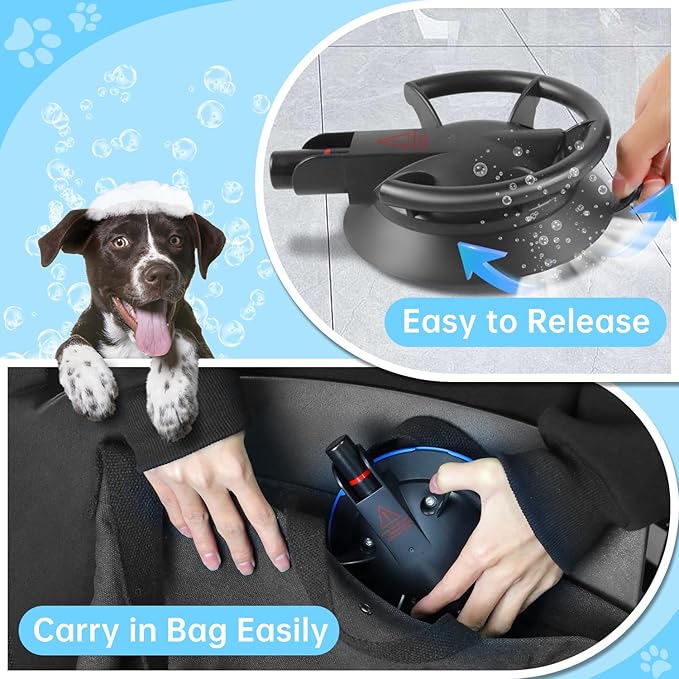 HLOGREE Heavy Duty Dog Bathing Suction Cup - Image 6