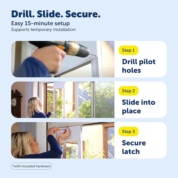 PetSafe 1-Piece Sliding Glass Pet Door - Image 7