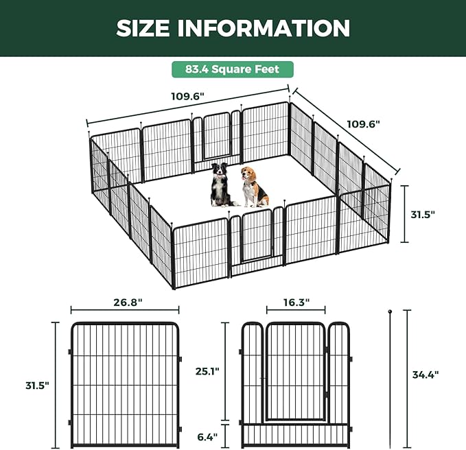 FXW Rollick Unleashed Dog Playpen - Image 7