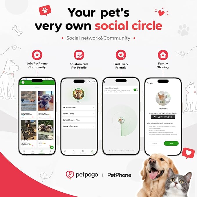 GlocalMe PetPhone Pet Tracker for Dog and Cat, Support Play Music and 2-Way - Image 8