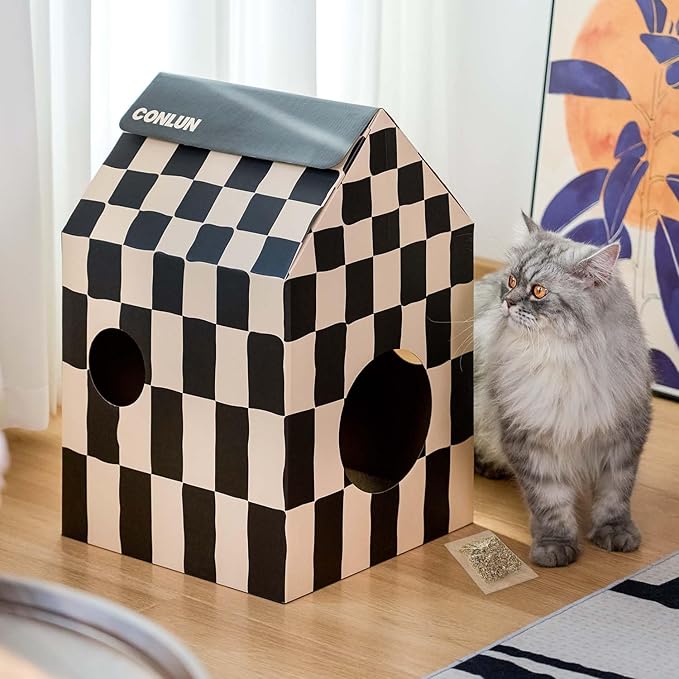 Conlun Cardboard Cat House - Image 6