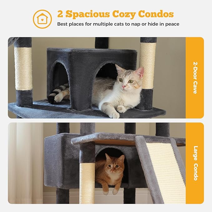 MUTTROS 81" Heavy Duty Cat Tree - Image 4
