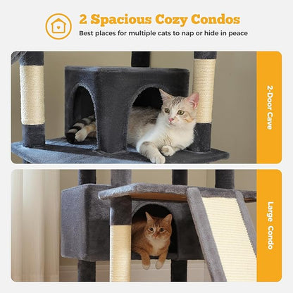 MUTTROS 81" Heavy Duty Cat Tree - Image 4