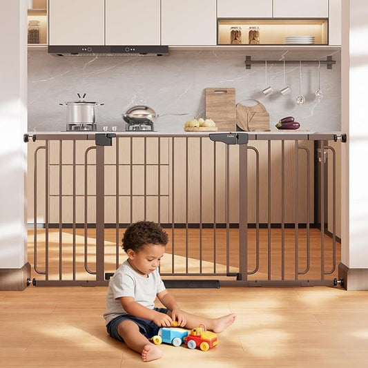 Cumbor 36.6-64" Extra Wide Baby Gate by Cumbor