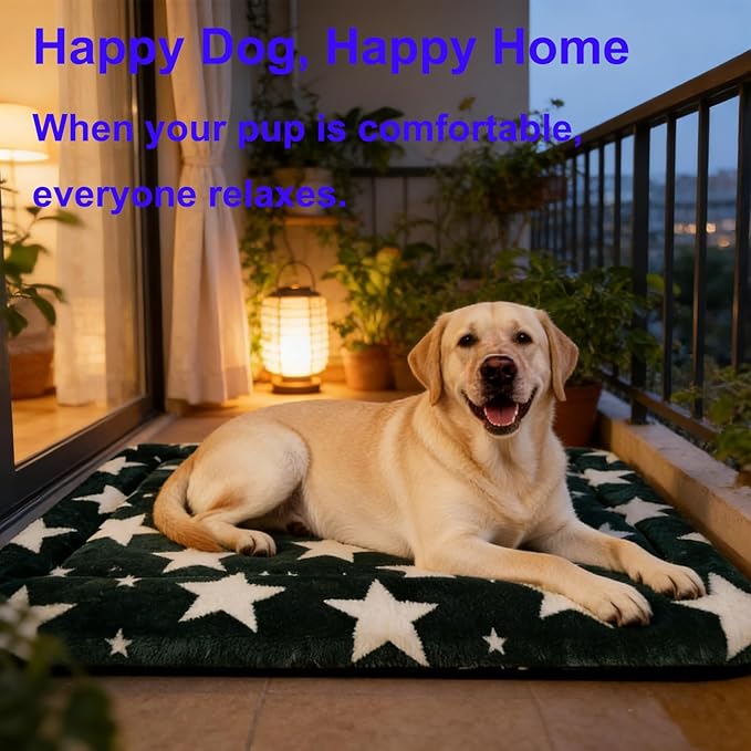 Dog Bed Mat, Reversible Crate Pad & Durable Dog Bed - Image 4