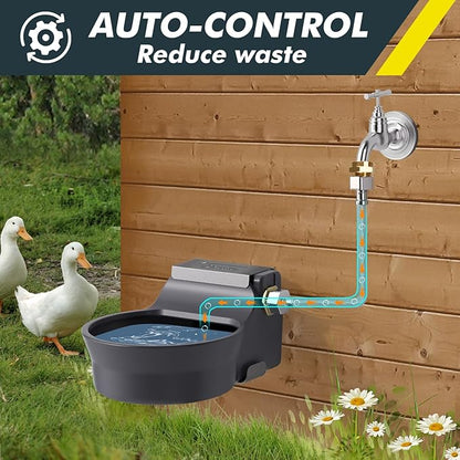 67OZ Automatic Water Dispenser for Dogs Patented Auto-Filling Dog Water Bowl - Image 2