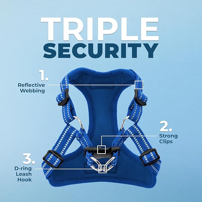 Best Pet Supplies Voyager Adjustable Step-In Flex Breathable Mesh Dog Harness - Image 2
