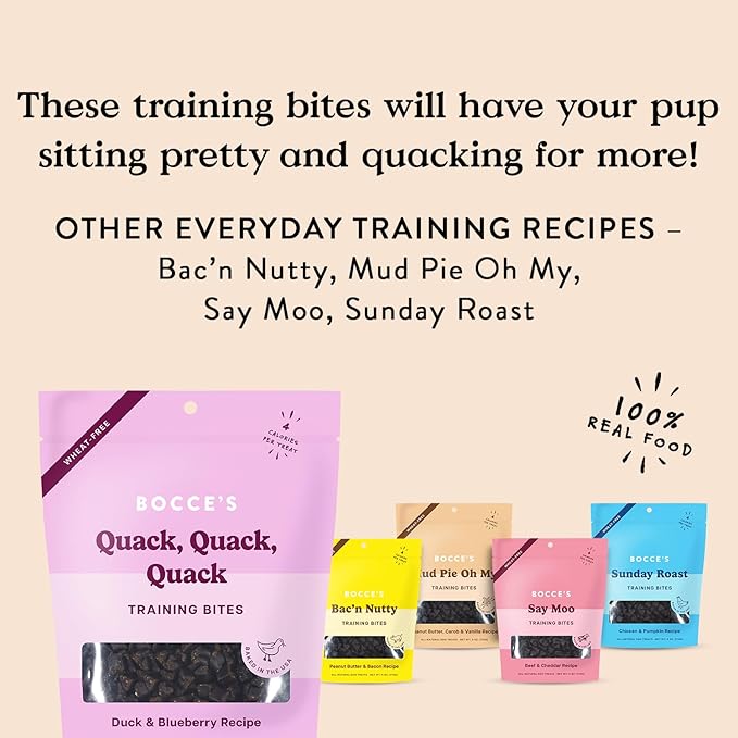 Bocce's Bakery Quack, Quack Training Treats - Image 4