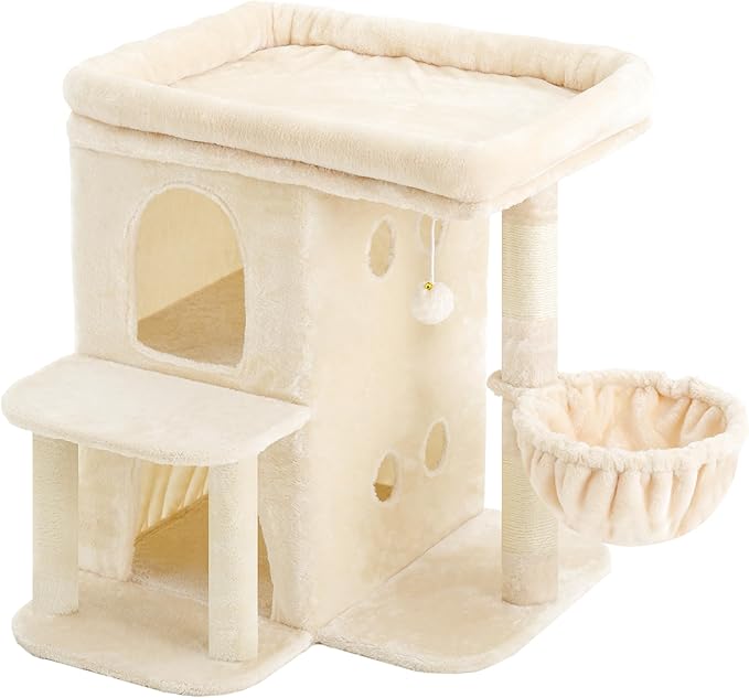 Heybly Cat Tree, 26.3-inch Cat Tower - Image 9